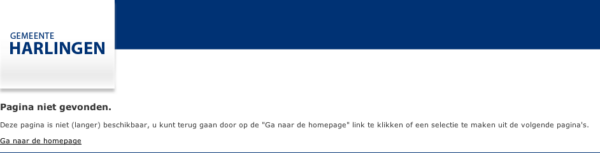 404-pagina Harlingen