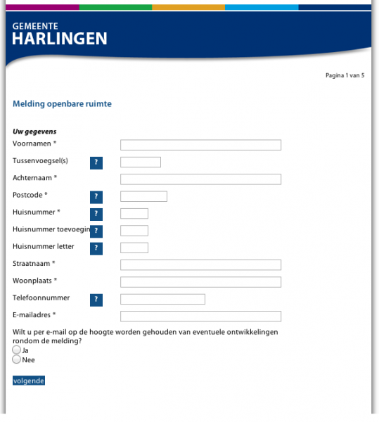 Melding openbare ruimte